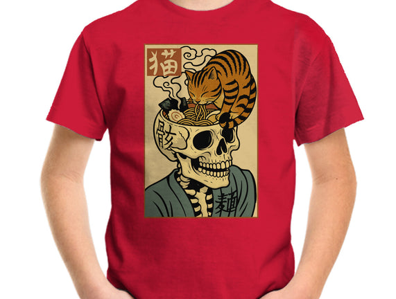 Skull Noodles And Cat Uikioe