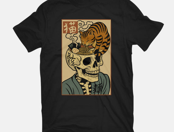 Skull Noodles And Cat Uikioe