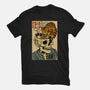 Skull Noodles And Cat Uikioe-Mens-Heavyweight-Tee-fanfabio