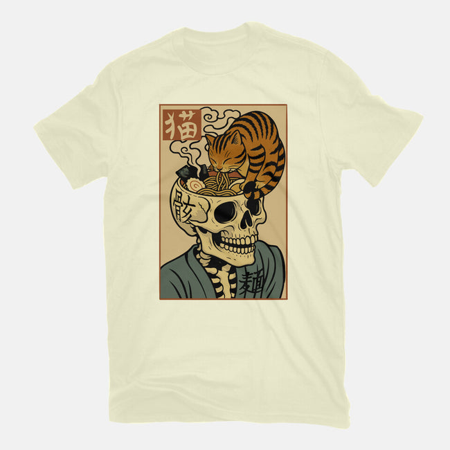 Skull Noodles And Cat Uikioe-Mens-Premium-Tee-fanfabio