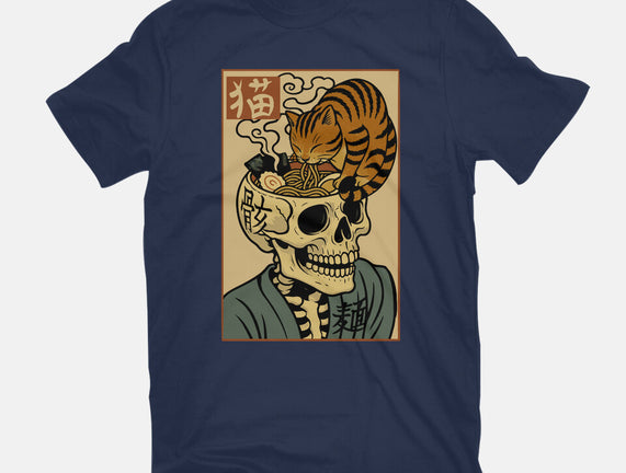 Skull Noodles And Cat Uikioe