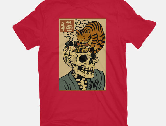 Skull Noodles And Cat Uikioe