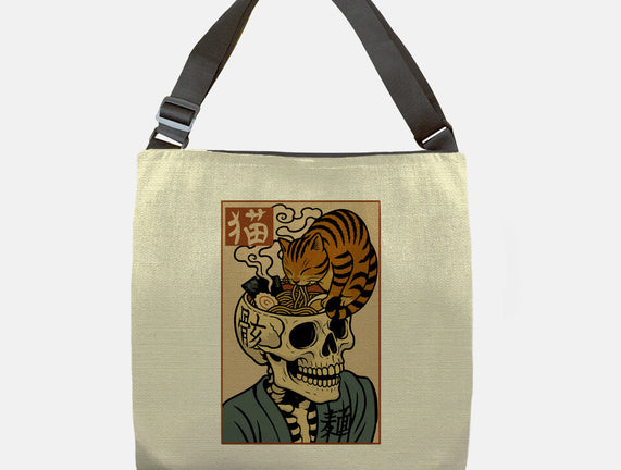 Skull Noodles And Cat Uikioe