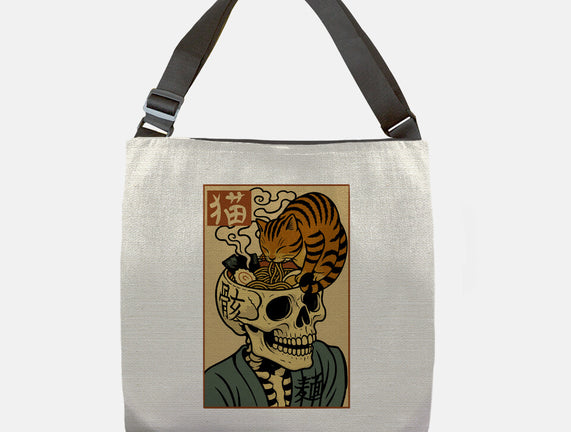Skull Noodles And Cat Uikioe