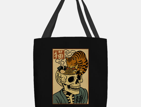 Skull Noodles And Cat Uikioe
