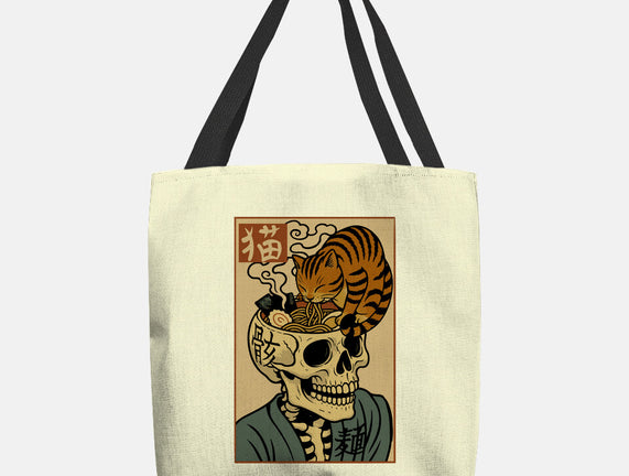 Skull Noodles And Cat Uikioe