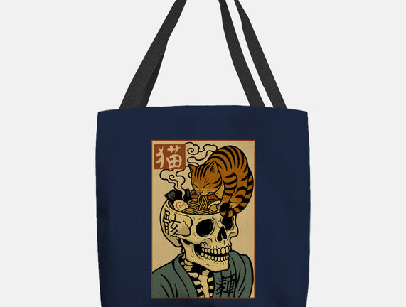 Skull Noodles And Cat Uikioe