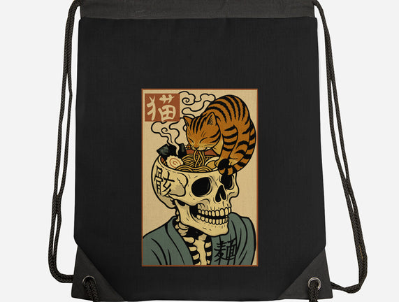Skull Noodles And Cat Uikioe