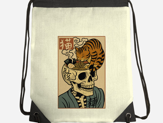 Skull Noodles And Cat Uikioe