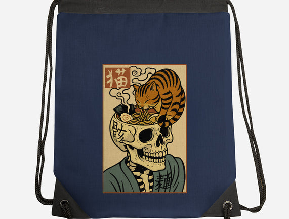 Skull Noodles And Cat Uikioe