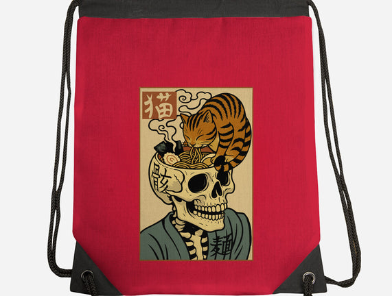 Skull Noodles And Cat Uikioe