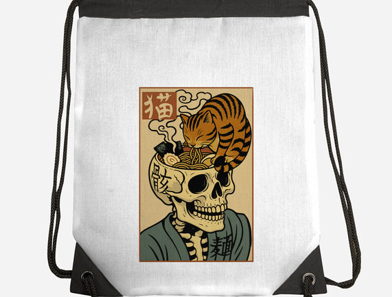 Skull Noodles And Cat Uikioe