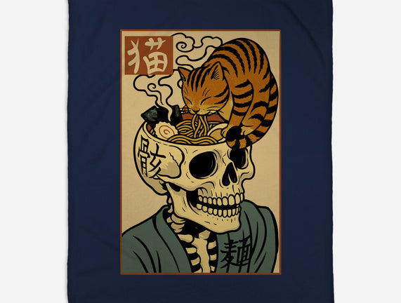 Skull Noodles And Cat Uikioe