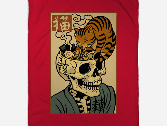 Skull Noodles And Cat Uikioe