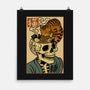 Skull Noodles And Cat Uikioe-None-Matte-Poster-fanfabio