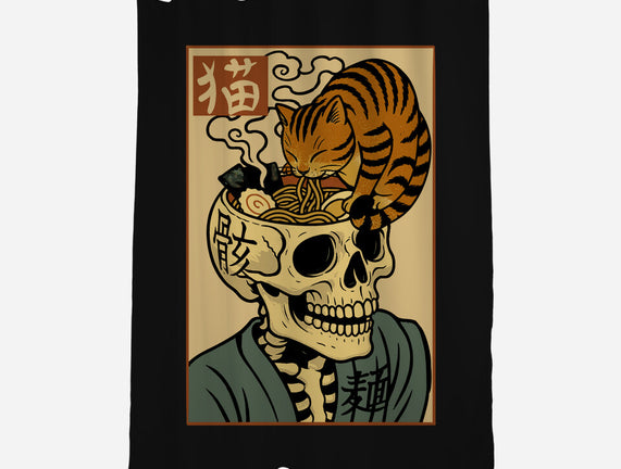 Skull Noodles And Cat Uikioe