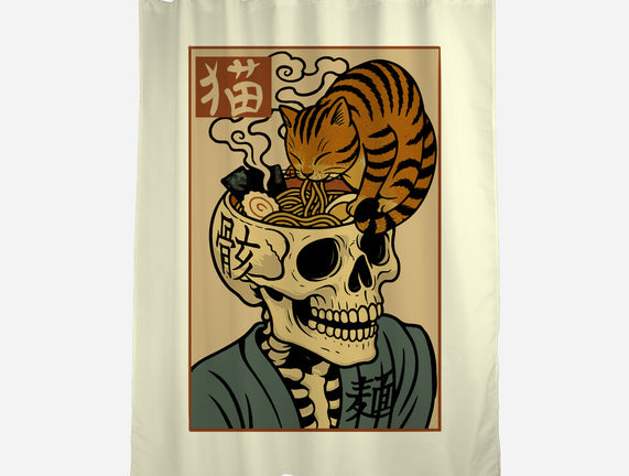 Skull Noodles And Cat Uikioe