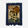 Skull Noodles And Cat Uikioe-None-Polyester-Shower Curtain-fanfabio