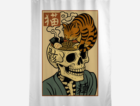 Skull Noodles And Cat Uikioe