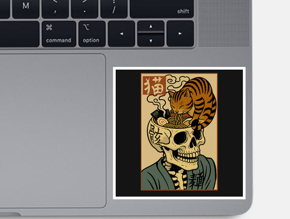Skull Noodles And Cat Uikioe