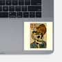 Skull Noodles And Cat Uikioe-None-Glossy-Sticker-fanfabio