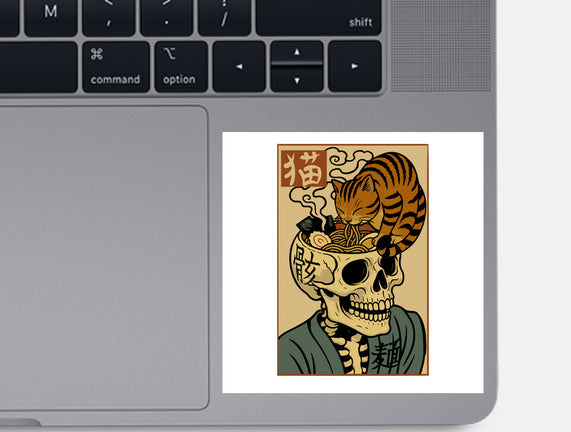 Skull Noodles And Cat Uikioe