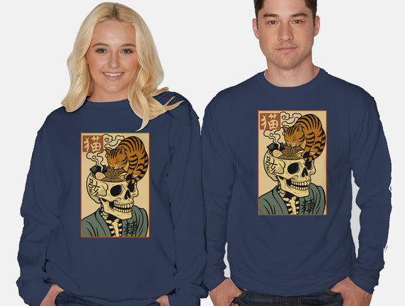Skull Noodles And Cat Uikioe