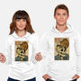 Skull Noodles And Cat Uikioe-Unisex-Pullover-Sweatshirt-fanfabio