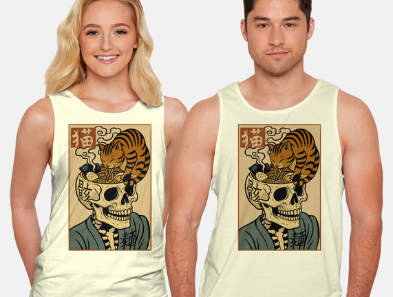 Skull Noodles And Cat Uikioe