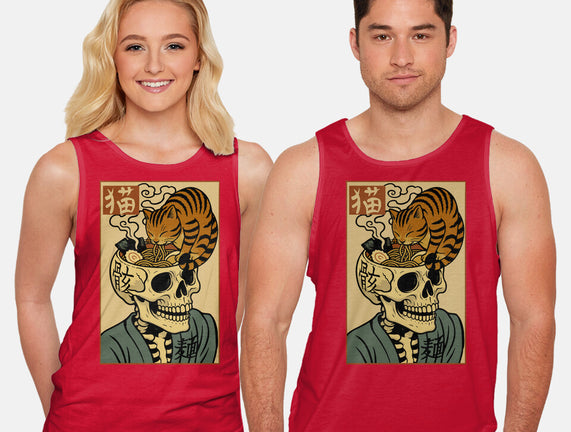 Skull Noodles And Cat Uikioe