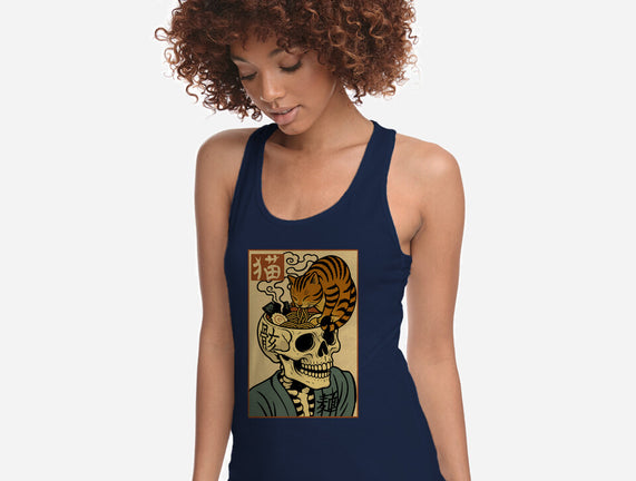 Skull Noodles And Cat Uikioe