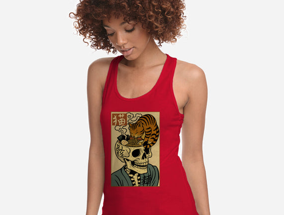 Skull Noodles And Cat Uikioe