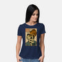 Skull Noodles And Cat Uikioe-Womens-Basic-Tee-fanfabio