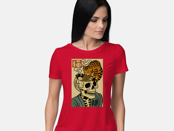 Skull Noodles And Cat Uikioe