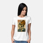 Skull Noodles And Cat Uikioe-Womens-Basic-Tee-fanfabio