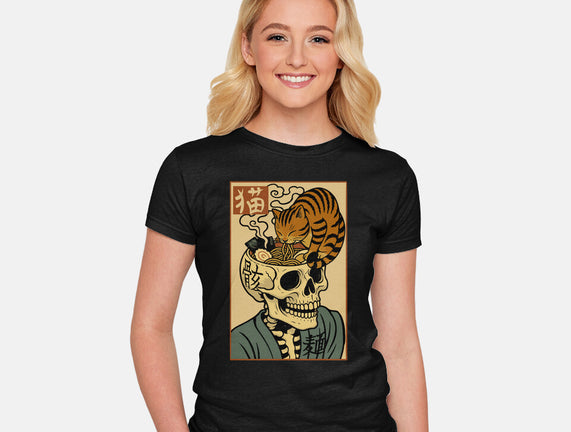 Skull Noodles And Cat Uikioe