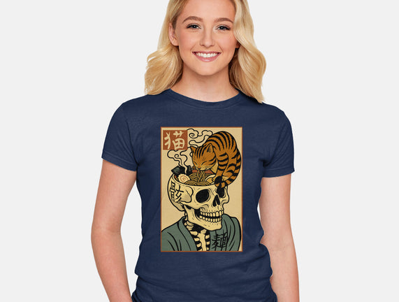 Skull Noodles And Cat Uikioe