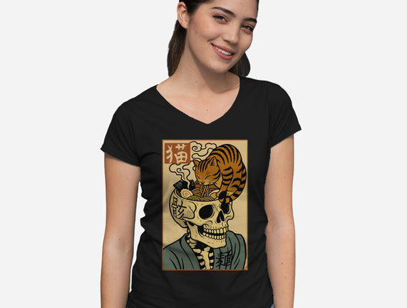 Skull Noodles And Cat Uikioe