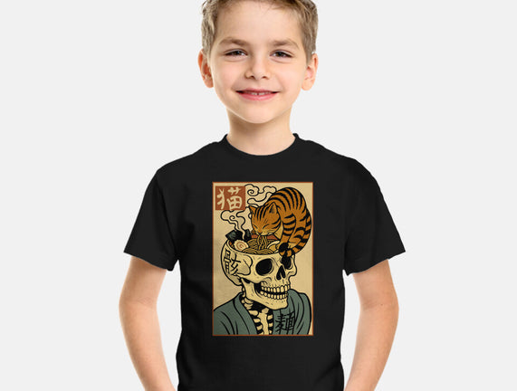 Skull Noodles And Cat Uikioe