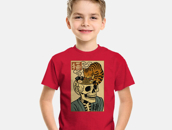 Skull Noodles And Cat Uikioe