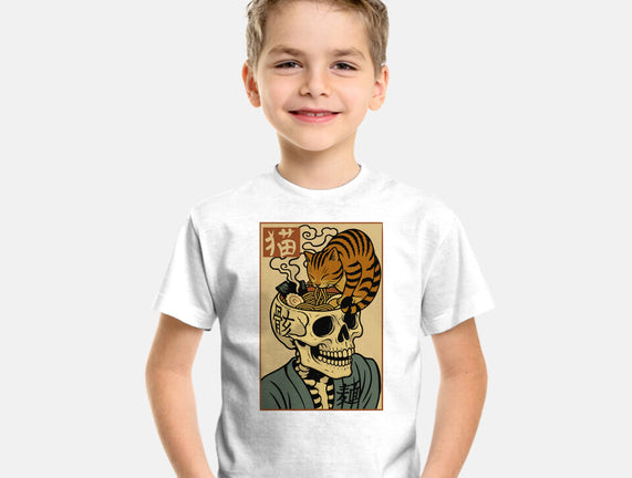 Skull Noodles And Cat Uikioe