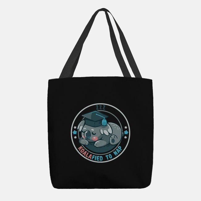 Koalafied To Nap-None-Basic Tote-Bag-TechraNova