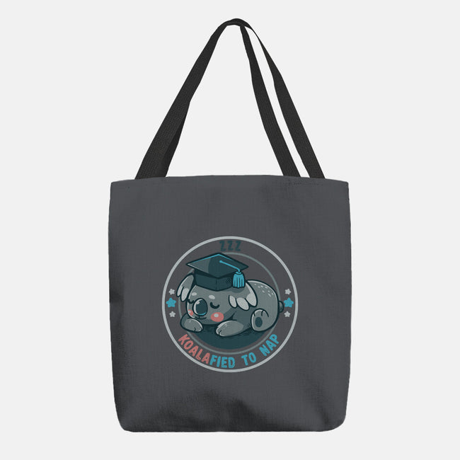 Koalafied To Nap-None-Basic Tote-Bag-TechraNova