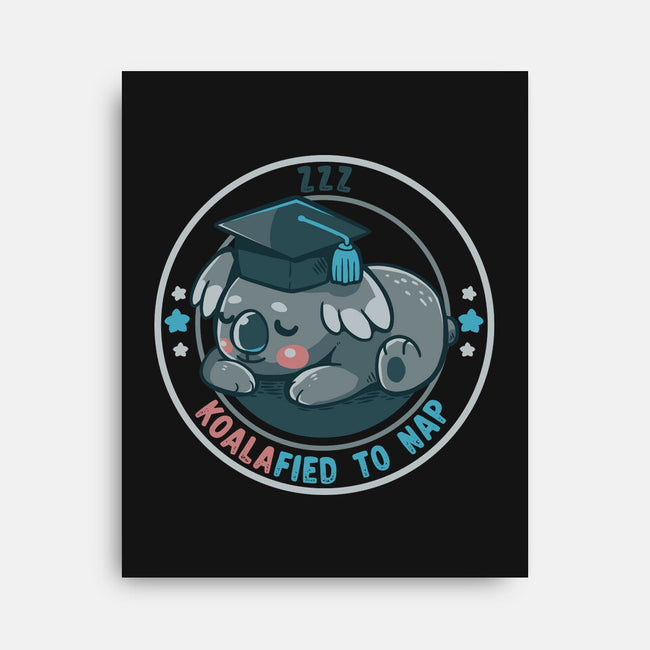 Koalafied To Nap-None-Stretched-Canvas-TechraNova