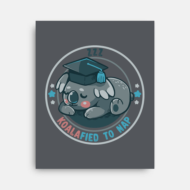 Koalafied To Nap-None-Stretched-Canvas-TechraNova