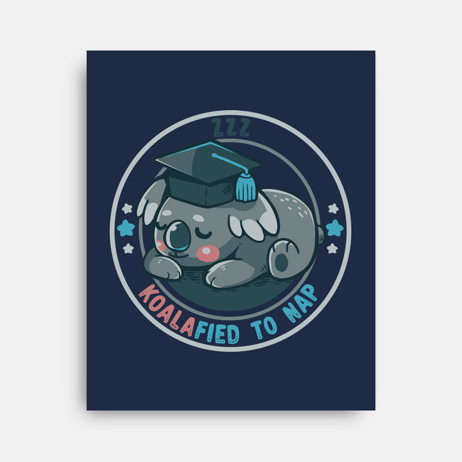 Koalafied To Nap-None-Stretched-Canvas-TechraNova