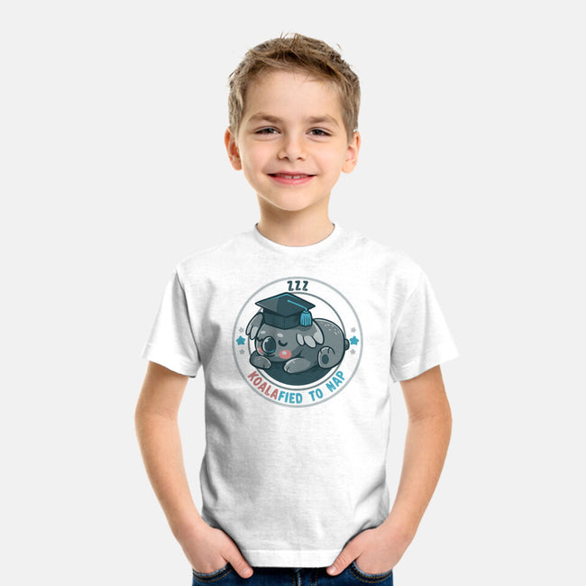 Koalafied To Nap-Youth-Basic-Tee-TechraNova