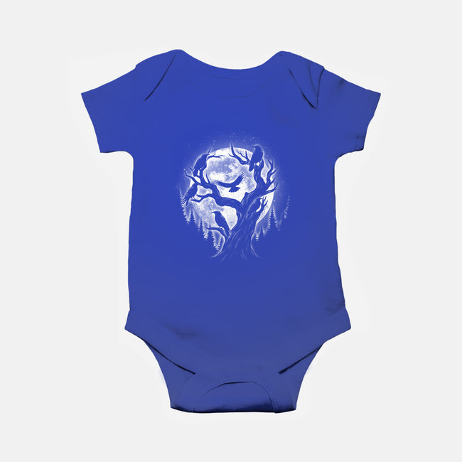 Moonlight Crow-Baby-Basic-Onesie-fanfreak1