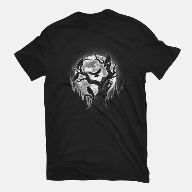 Moonlight Crow-Mens-Basic-Tee-fanfreak1
