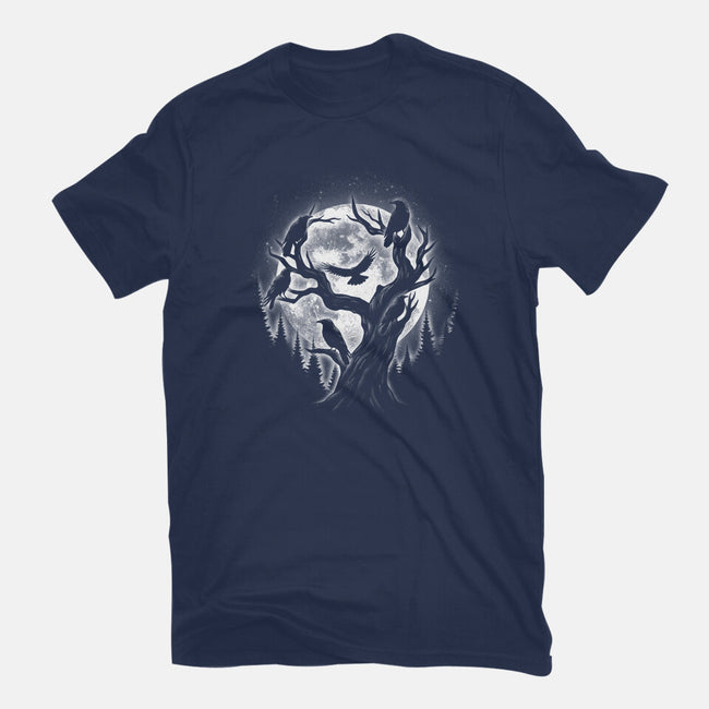 Moonlight Crow-Mens-Basic-Tee-fanfreak1
